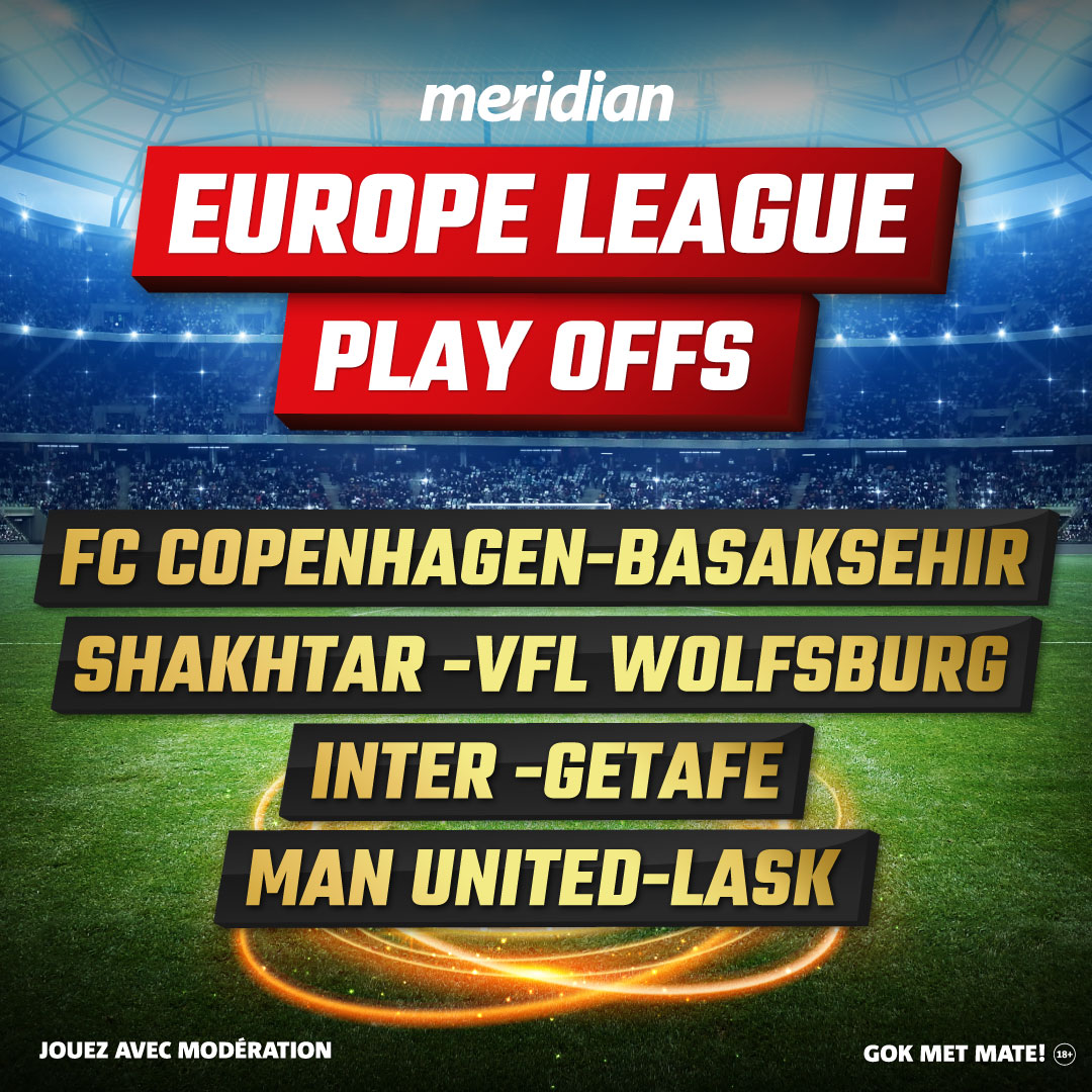 Meridianbet Europa league play offs